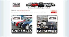 Desktop Screenshot of dunnemotorservices.ie